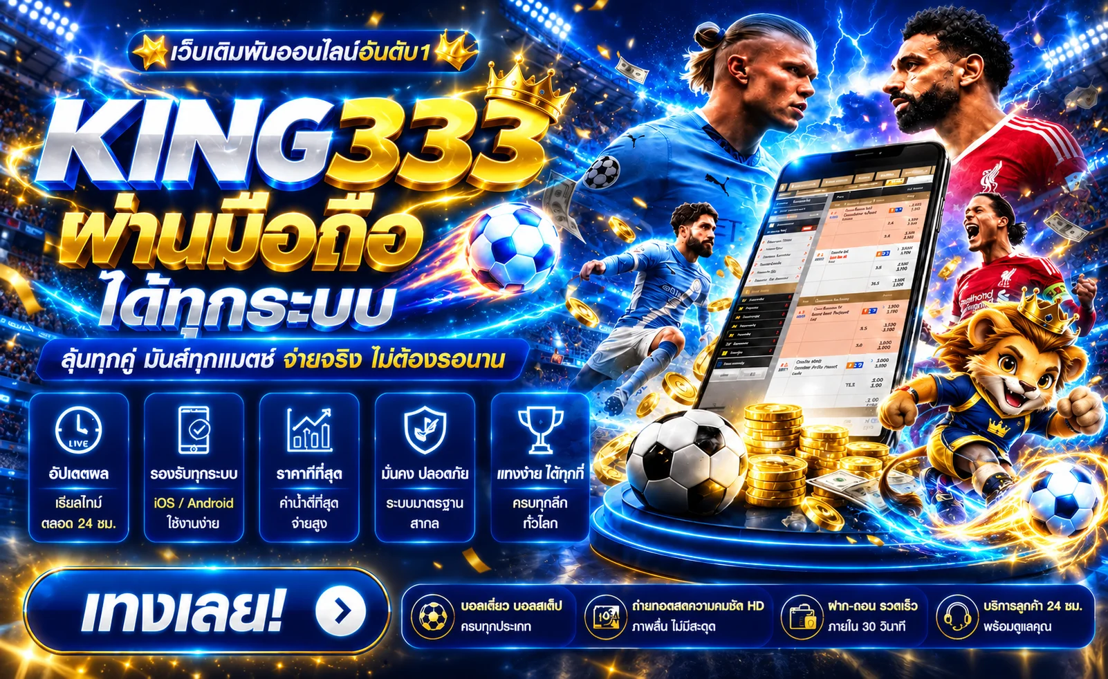 แบนเนอร์ KING333 Sports Betting Malaysia